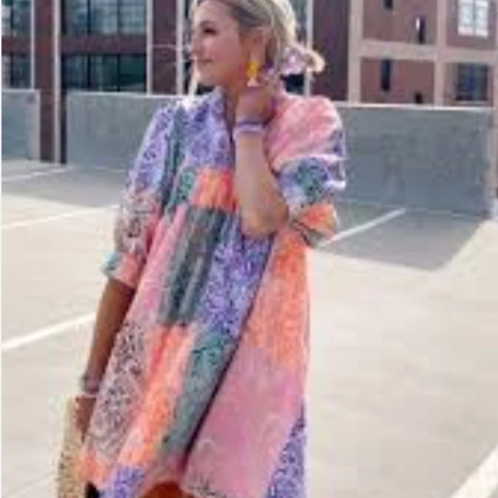 Entro Multicolor Mini Dress - Picture 1 of 2